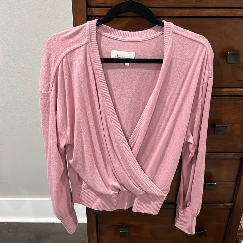 Anthropologie Drapey sweater